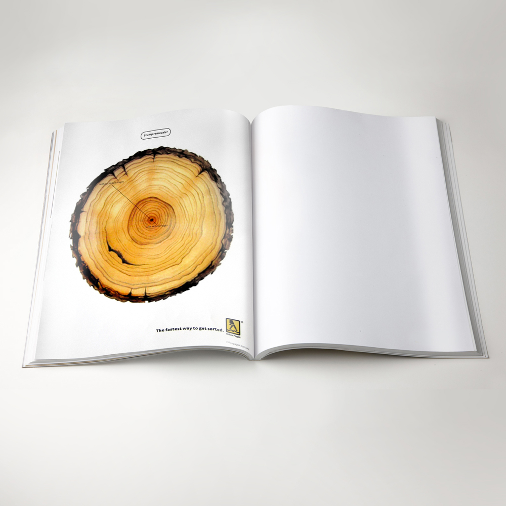 Yellow Pages Rings Advertisement